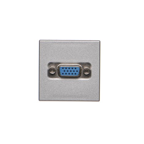 K100B/8 Modul K45, VGA D-Sub 15 pinů (samice), šroubové svorky, 45 x 45 mm 2
