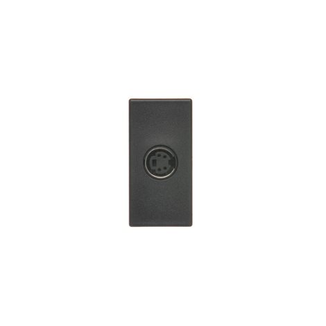 K103B/14 Modul K45/2, S-Video (samice), šroubové svorky, 22,5 x 45 mm 3