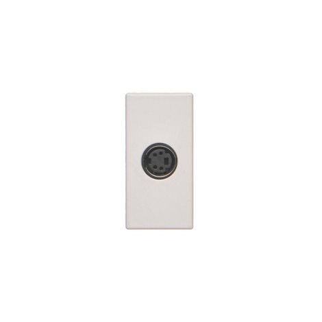 K103B/9 Modul K45/2, S-Video (samice), šroubové svorky, 22,5 x 45 mm 4