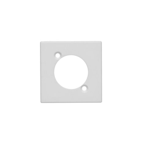 K122/9 Modul K45, prázdný, prostor na konektor XLR (např. NEUTRIK®, AMPHENOL®), 45 x 45 mm 3