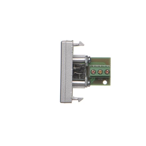 K123B/8 Modul K45/2, MiniJack 3,5 mm Stereo (samice), šroubové svorky, 22,5 x 45 mm 2