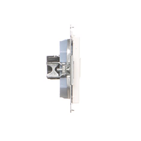 T5F.01/111 Zásuvka datová RJ45 kat. 5e + telefonní RJ12 (přístroj s krytem) 5