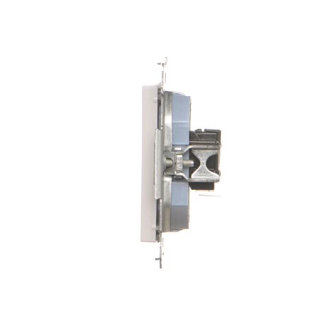 T5F.01/114 Zásuvka datová RJ45 kat. 5e + telefonní RJ12 (přístroj s krytem) 2