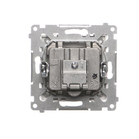 TAK.01/111 Zásuvka anténní R+TV koncová oddělená (přístroj s krytem), 1x vstup: 5÷862 MHz 2