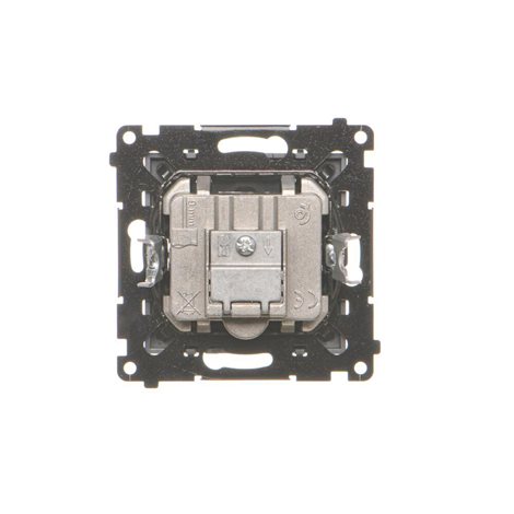 TAP10.01/116 Zásuvka anténní R+TV průchozí (přístroj s krytem), 1x vstup: 5÷862 MHz 5