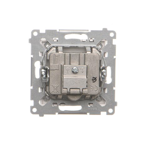 TASP.01/143 Zásuvka anténní R+TV+SAT průchozí (přístroj s krytem), 1x vstup: 5 MHz÷2,4 GHz 4
