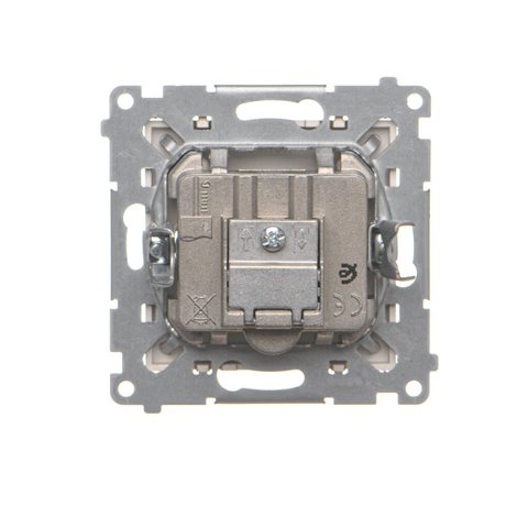 TASP.01/144 Zásuvka anténní R+TV+SAT průchozí (přístroj s krytem), 1x vstup: 5 MHz÷2,4 GHz 4