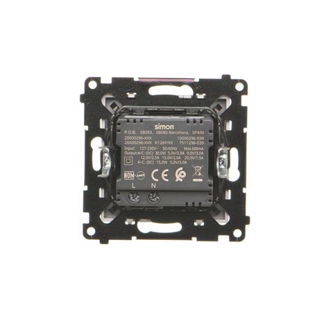 TEC2CAQ.01/114 Nabíječka USB 2 násobná (přístroj s krytem), 1x USB typ C + 1x USB typ A, 30 W 4