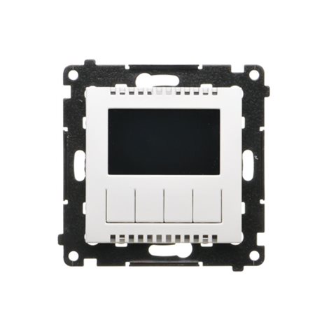 TETD1A.01/111 Termostat digitální programovatelný, s displejem (přístroj s krytem), šroubové svorky 3