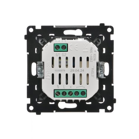 TETD1A.01/149 Termostat digitální programovatelný, s displejem (přístroj s krytem), šroubové svorky 4