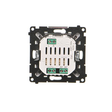 TEW1.01/114 Ovladač 1 násobný, elektronický, s funkcí tlačítka nebo spínače časového, 16 A / 230V 5