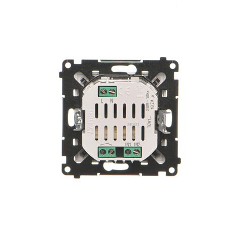 TEW1.01/143 Ovladač 1 násobný, elektronický, s funkcí tlačítka nebo spínače časového, 16 A / 230V 5
