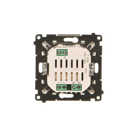 TEW1.01/144 Ovladač 1 násobný, elektronický, s funkcí tlačítka nebo spínače časového, 16 A / 230V 2