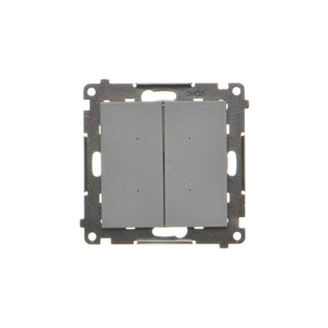 TEW2.01/116 Ovladač 2 násobný, elektronický, s funkcí tlačítka nebo spínače časového, 2x 10 A / 230V 4