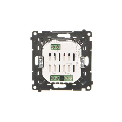 TEW2.01/116 Ovladač 2 násobný, elektronický, s funkcí tlačítka nebo spínače časového, 2x 10 A / 230V 3