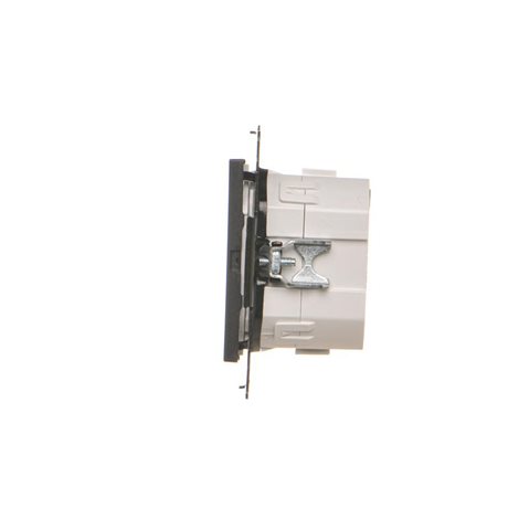 TEW2.01/149 Ovladač 2 násobný, elektronický, s funkcí tlačítka nebo spínače časového, 2x 10 A / 230V 2