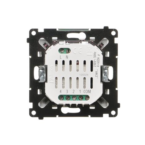 TEW4.01/111 Spínač 4 násobný, elektronický (přístroj s krytem), 6 A / 230 V~, šroubové svorky 4