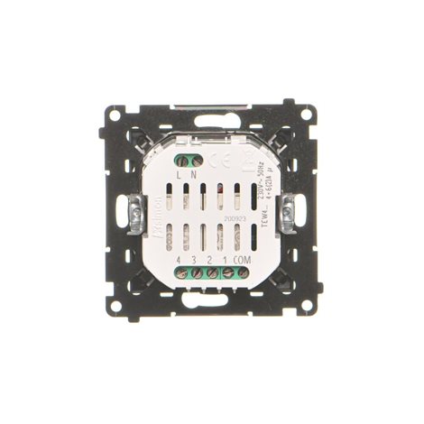 TEW4.01/149 Spínač 4 násobný, elektronický (přístroj s krytem), 6 A / 230 V~, šroubové svorky 3
