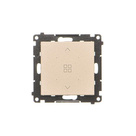 TEZ1G.01/144 Spínač žaluziový skupinový (přístroj s krytem), pro ovládání místních spínačů TEZ1L.01/ 5