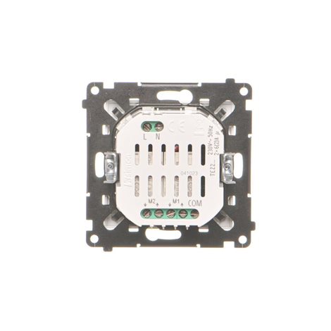 TEZ2.01/111 Spínač žaluziový 2 násobný (přístroj s krytem), elektronický 3