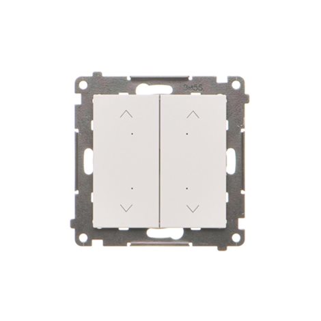 TEZ2.01/114 Spínač žaluziový 2 násobný (přístroj s krytem), elektronický 3