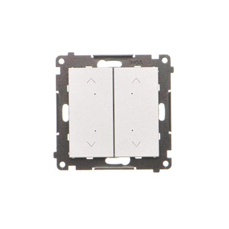 TEZ2.01/143 Spínač žaluziový 2 násobný (přístroj s krytem), elektronický 5