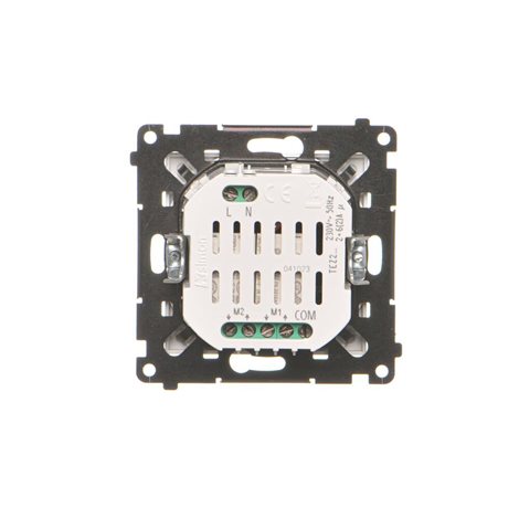 TEZ2.01/143 Spínač žaluziový 2 násobný (přístroj s krytem), elektronický 4