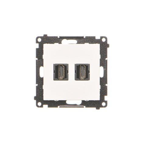 TGHDMI2.01/111 Zásuvka HDMI 2 násobná (přístroj s krytem) 4