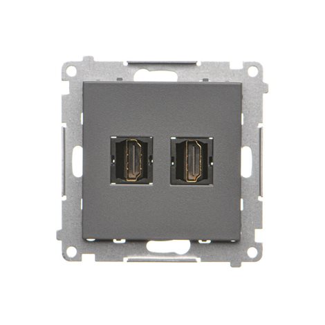 TGHDMI2.01/116 Zásuvka HDMI 2 násobná (přístroj s krytem) 4