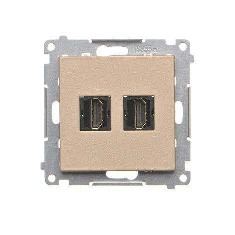 TGHDMI2.01/144 Zásuvka HDMI 2 násobná (přístroj s krytem) 4