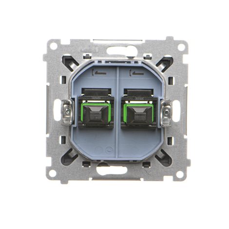 TGS2.01/116 Zásuvka optická 2 násobná SC/APC (přístroj s krytem) 6