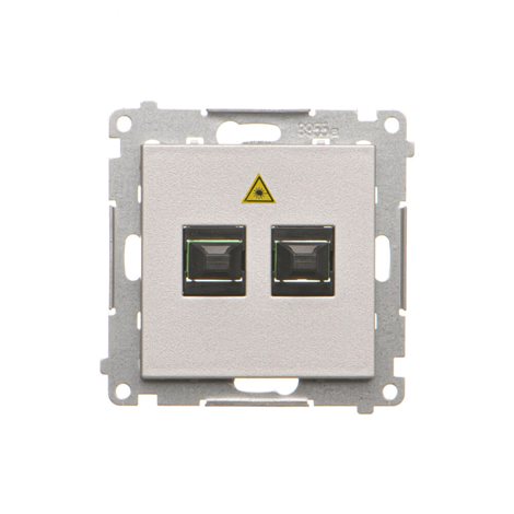 TGS2.01/143 Zásuvka optická 2 násobná SC/APC (přístroj s krytem) 3