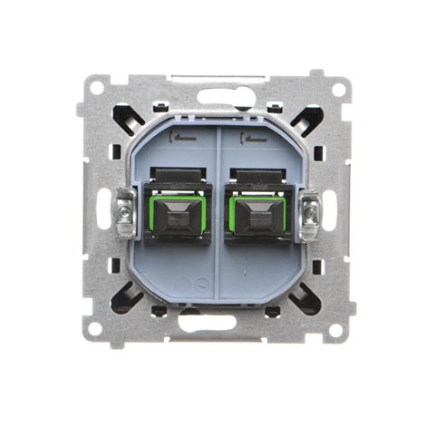 TGS2.01/149 Zásuvka optická 2 násobná SC/APC (přístroj s krytem) 2