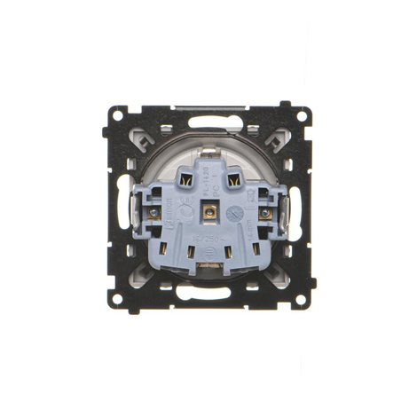 TGSZ1CZ.01/143 Zásuvka silová 1 násobná typ F (přístroj s krytem), se clonkami, 16 A / 250 V~ 4