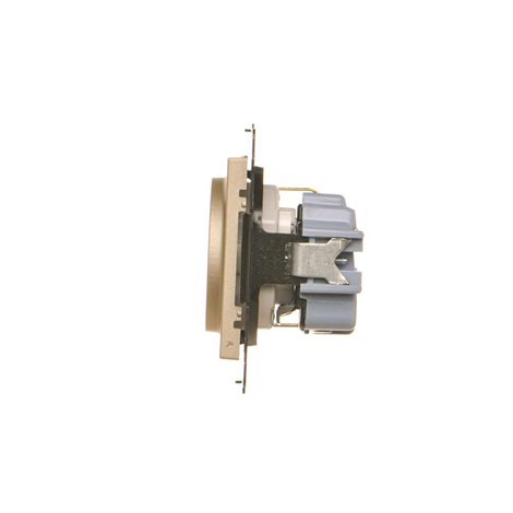 TGSZ1CZ.01/144 Zásuvka silová 1 násobná typ F (přístroj s krytem), se clonkami, 16 A / 250 V~ 3