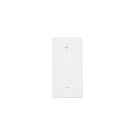TKE25/111 Kryt pro elektronické spínače a ovladače, 1/2 násobný, pravostranný, s piktogramy +/- 2
