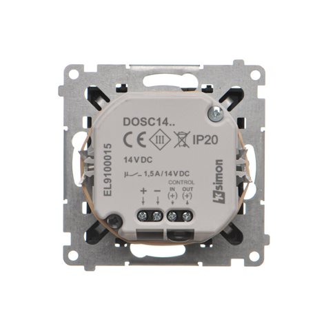 TOSC5K14.01/149 LED osvětlení s pohybovým sensorem, 14V / 0,78W, barva světla studená bílá (5900 °K) 5