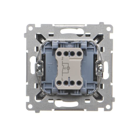 TP1L.01/116 Ovladač zapínací, bez piktogramu, s LED podsvětlením, řazení 1/0So, 10 A / 230 V~ 6
