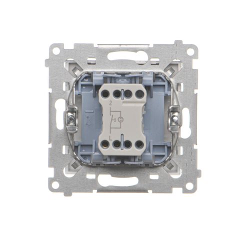TP1L.01/143 Ovladač zapínací, bez piktogramu, s LED podsvětlením, řazení 1/0So, 10 A / 230 V~ 3