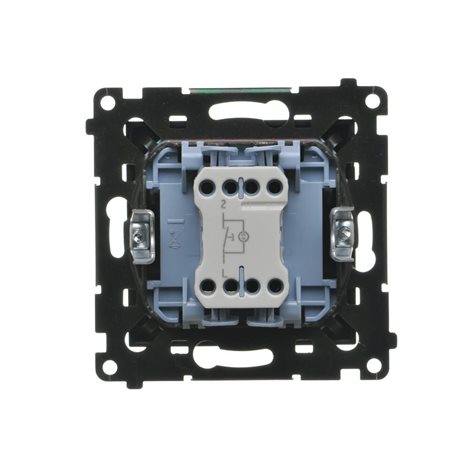 TP1L.01/149 Ovladač zapínací, bez piktogramu, s LED podsvětlením, řazení 1/0So, 10 A / 230 V~ 2