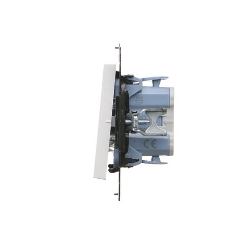 TW1.01/111 Spínač jednopólový (přístroj s krytem), řazení 1, 10 A / 250 V~, bezšroubové svorky 4