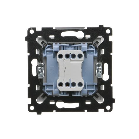 TW1.01/111 Spínač jednopólový (přístroj s krytem), řazení 1, 10 A / 250 V~, bezšroubové svorky 2