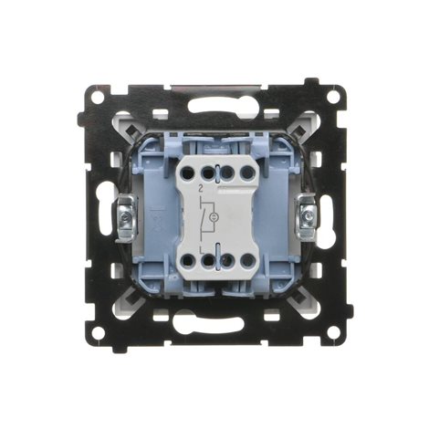 TW1L.01/111 Spínač jednopólový (přístroj s krytem), s LED podsvětlením, řazení 1So, 10 A / 230 V~ 2