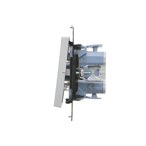 TW1L.01/143 Spínač jednopólový (přístroj s krytem), s LED podsvětlením, řazení 1So, 10 A / 230 V~ 3