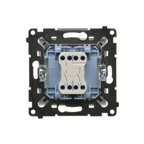 TW2.01/111 Spínač 2 násobný dvoupólový (přístroj s krytem), řazení 2, 16 A / 250 V~ 3