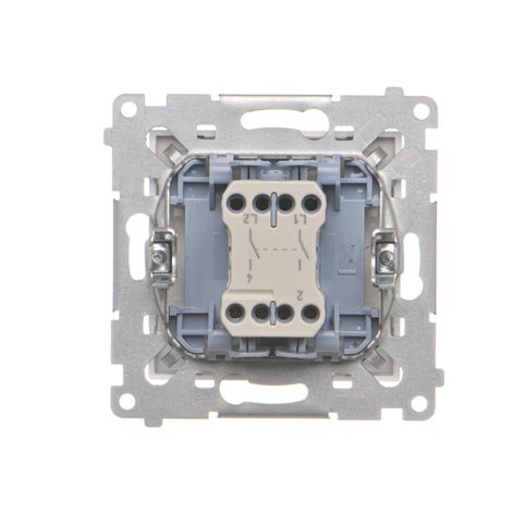 TW2.01/143 Spínač dvoupólový (přístroj s krytem), řazení 2, 16 A / 230 V~, bezšroubové svorky 6
