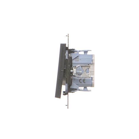 TW2L.01/149 Spínač dvoupólový (přístroj s krytem) s LED podsvětlením, řazení 2So, 10 A / 230 V~ 5