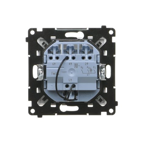 TW31L.01/111 Spínač jednopólový 3 násobný, s LED podsvětlením, řazení 1So+1So+1So, 10 A / 230 V~ 4