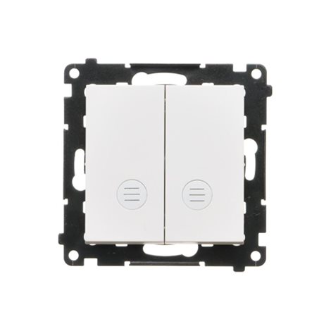 TW5L2.01/111 Spínač sériový (přístroj s krytem), s LED podsvětlením, řazení 5So, 10 A / 230 V~ 5