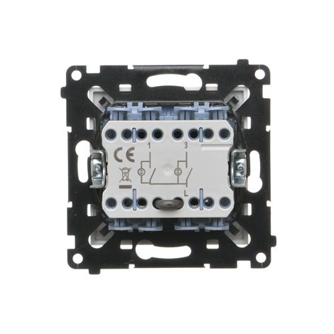 TW5L2.01/111 Spínač sériový (přístroj s krytem), s LED podsvětlením, řazení 5So, 10 A / 230 V~ 4